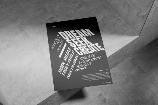 "Vision and Action" Poster